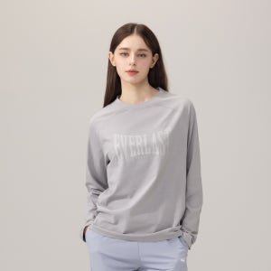 에버라스트 여성 맨투맨 티셔츠 나그랑 9부 긴팔티