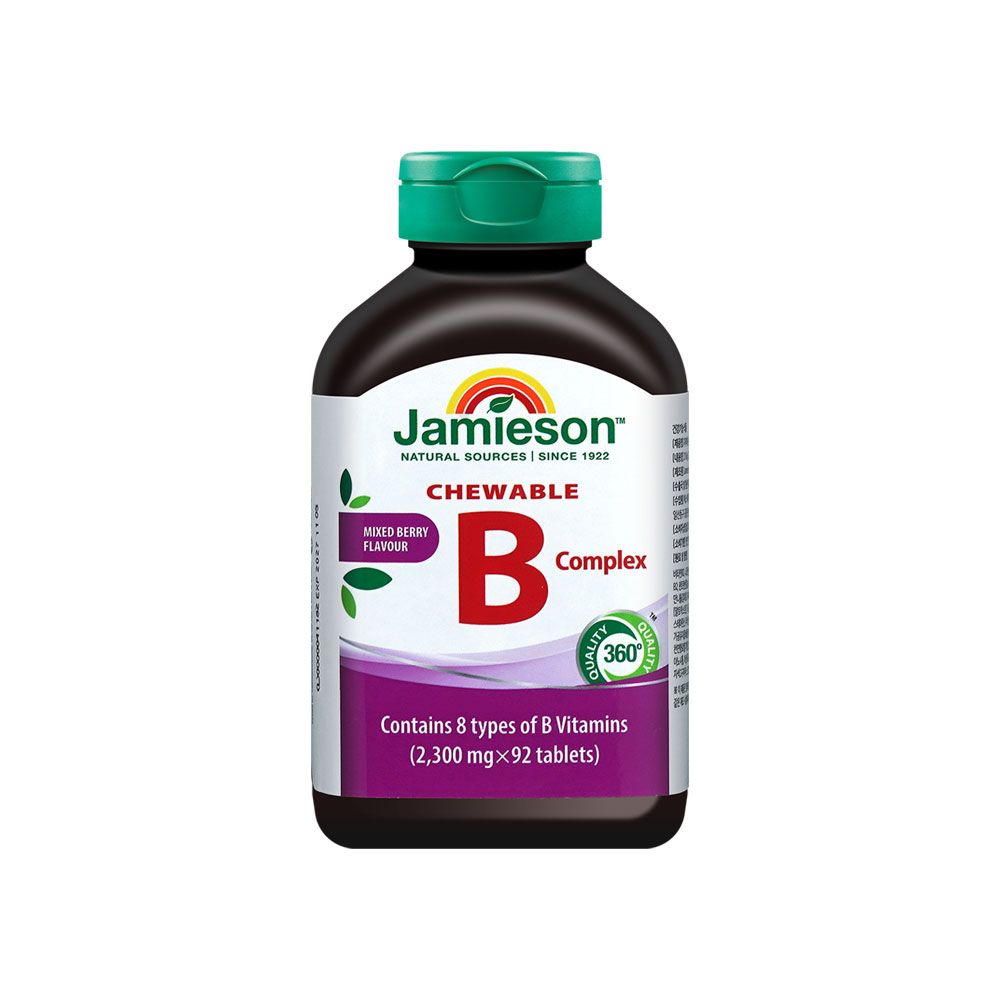 자미에슨 츄어블 비타민B 콤플렉스(2,300mg X 92정) 3개월분