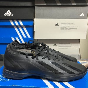 아디다스 X크레이지패스트 맨땅용 인조잔디용 블랙 풋살화 TF id9336 295mm