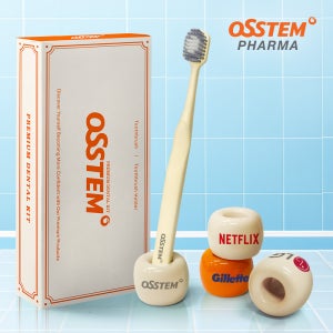 오스템 충치케어 칫솔거치대 데일리세트 (국내생산)