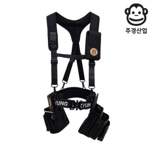 주경산업 주경 MONDO 못주머니 공구집 망치걸이 엑스반도 원터치벨트 5P세트 JK-655