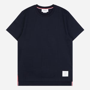 [톰브라운]6S MJS067A 00042 415 삼선탭 라운드 티셔츠 네이비