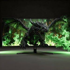 크래프티스 CR34WQ100C 86cm(34인치) WQHD 100Hz 울트라와이드 커브드 게이밍 모니터