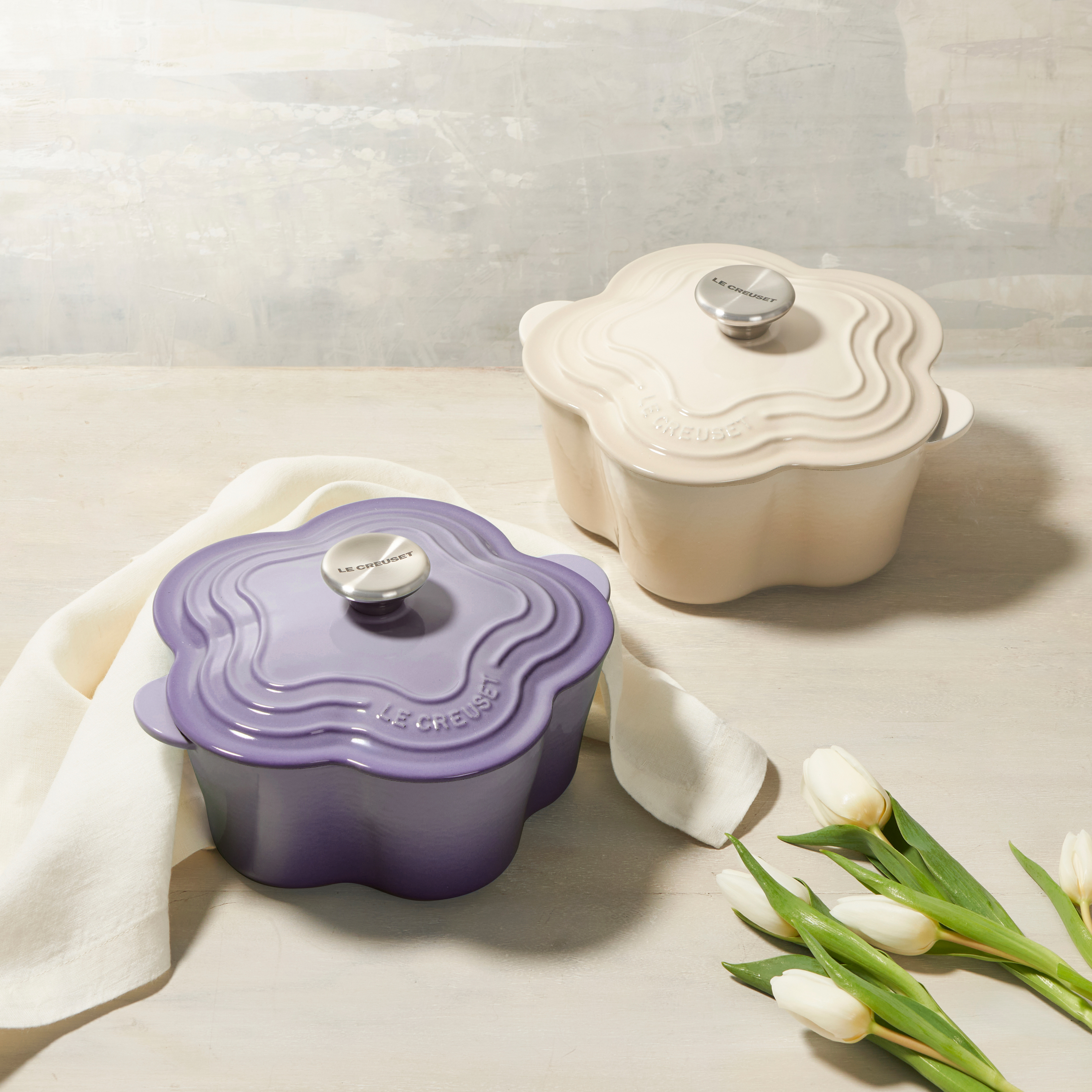 르크루제 플라워 냄비