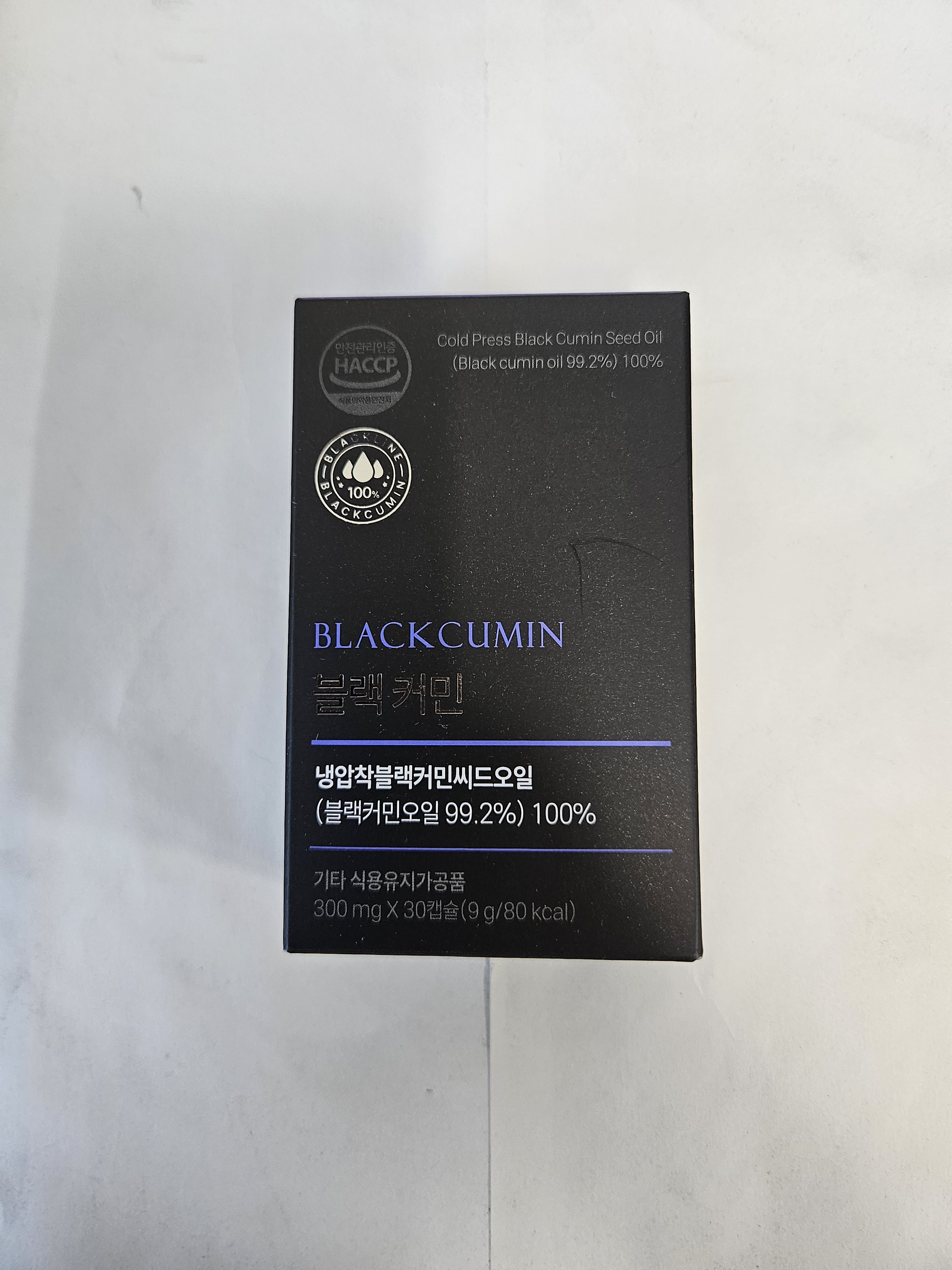 블랙커민 씨드오일 300mg x 30캡슐 <b>티모퀴논</b> 이스라엘 인슐린저항성