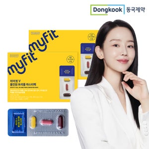 [비타민+오메가3+루테인+밀크씨슬] 동국제약 마이핏 올인원 멀티 마스터팩 30개입, 2개
