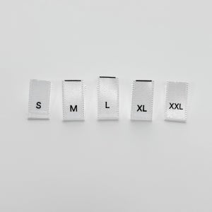 (100입) 폴리 백아이 사이즈 인쇄라벨 국내생산