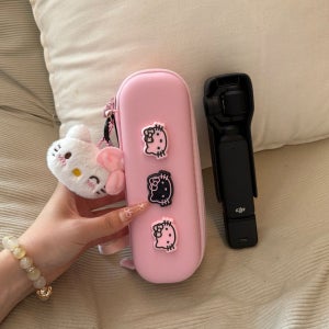 오즈모 포켓3 케이스 DJI 귀여운 수납 가방 짐벌 카메라 핑크