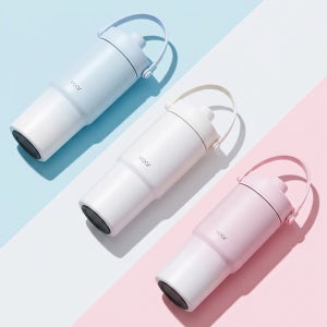 보아르 투웨이폴든 텀블러 735ml 팝업 스트로우 빨대 투고 손잡이 대용량 스텐 보온 보냉