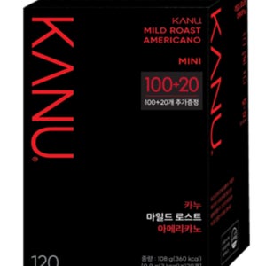 카누 미니 마일드 로스트 아메리카노 120T