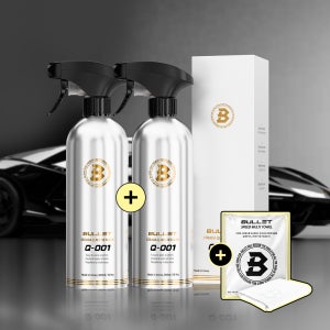 불렛 Q001 스트라다 퀵디테일러 물왁스 자동차 광택제 500ml, 2개
