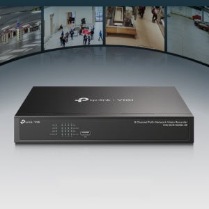 티피링크 8채널 PoE+ 네트워크 CCTV영상 비디오 녹화기 VIGI NVR1008H-8P
