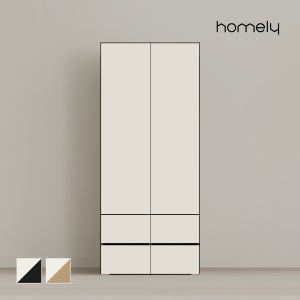 홈리 베일리 빅수납 장농 E0 키큰 서랍 옷장 터치 시스템 모듈 행거 800 옷장
