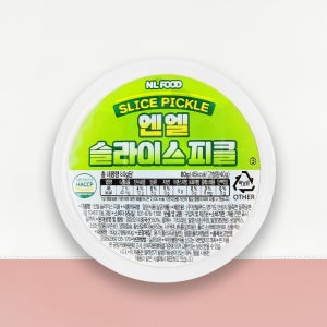 [델리차차] 엔엘푸드 슬라이스 일회용 피클 80gx168개 BOX 오이 후레쉬피클 낱개포장