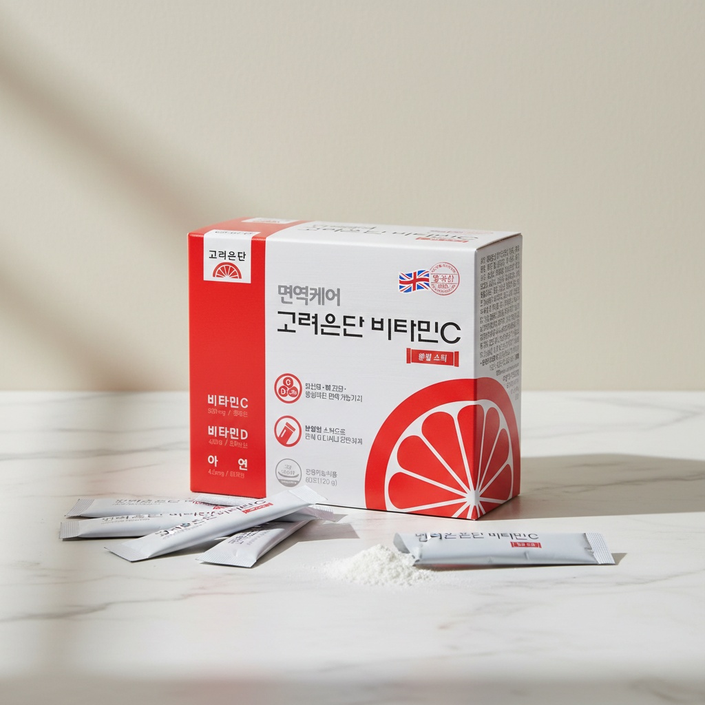 <b>고려은단</b> 비타민C 분말 스틱 60포 X 1개 2개월분