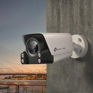 티피링크 야간 풀컬러 4MP 실외 방수 CCTV 감시 카메라 VIGI C340S (4mm)