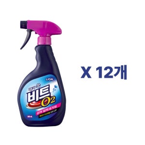 O2 스프레이 강력 얼룩제거제 500ml, 12개