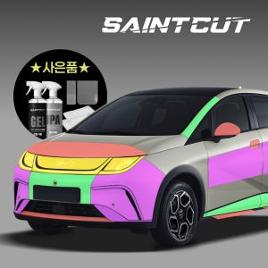 BYD 돌핀 셀프PPF 헤드/데이라이트 엠블럼 스크래치 방지 차량용 보호필름 세인트컷