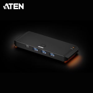 ATEN USB-C 2포트 선택기 스위치 주변기기 장치 4개 공유 ESS-US5324