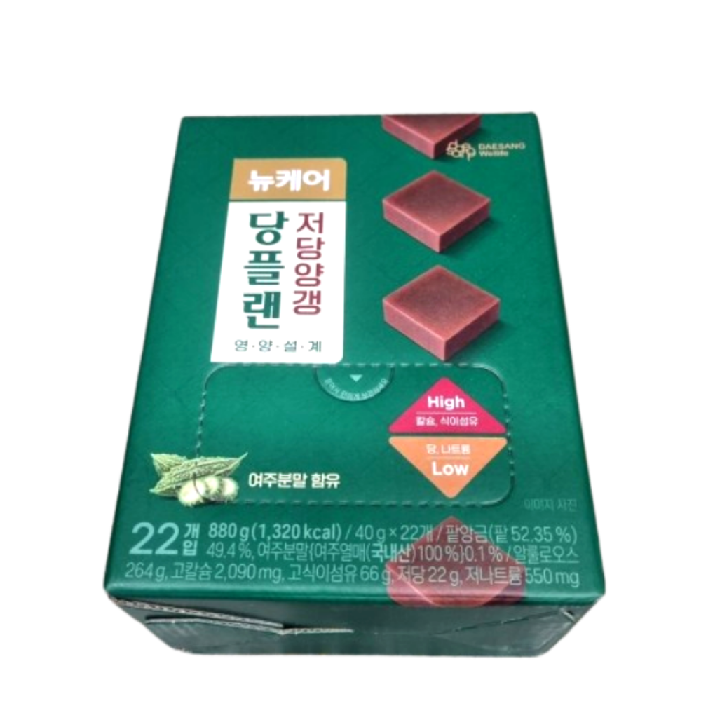 뉴케어 당플랜 저당 양갱 제품 이미지