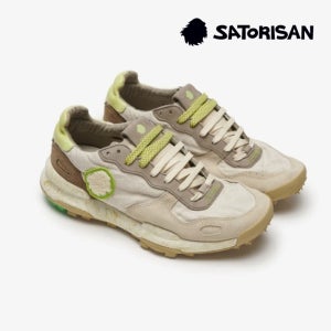 사토리산 남성 차크로나 리넨 샹티 크림 M 빈티지 운동화 스니커즈 EVA