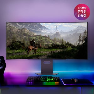 최대161만 (올레드케어 4년보장) LG 45GX900A OLED WQHD 240Hz 응답속도 0.03 게이밍모니터 113cm(45인치)