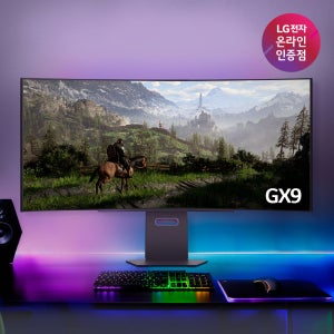 [가정의달 152만] (올레드케어 4년보장) LG GX9 45GX900A OLED WQHD 240Hz 응답속도 0.03 게이밍모니터 113cm(45인치)