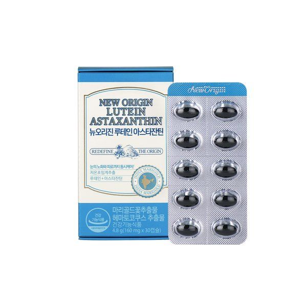 뉴오리진 건강식품관 [뉴오리진] 눈건강 루테인 아스타잔틴 (30일분)