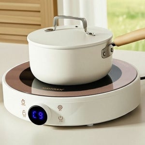 업소용 원형 인덕션 레인지 휴대용 1구인덕션 레인지 1인용 캠핑용