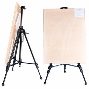 접이식 이젤 가벼운 휴대용 이젤 미술용 야외용 삼각대 높이조절