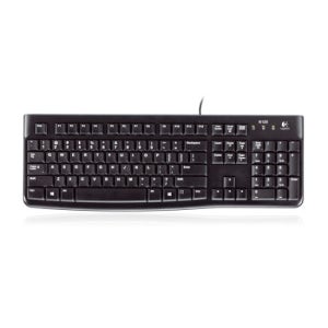 로지텍 유선 키보드 K120 NEW 블랙 USB