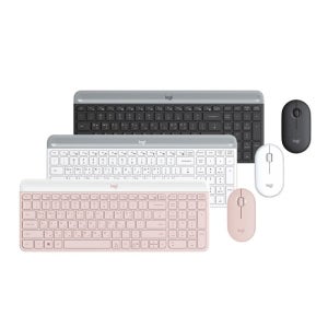 로지텍 무선 키보드 마우스 세트 슬림 콤보 MK470