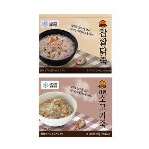 헬스닭 한끼든든 간편 냉동찹쌀죽(용기) 390g
