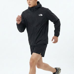 노스페이스 남자 바람막이 러닝 자켓 아이스페이스