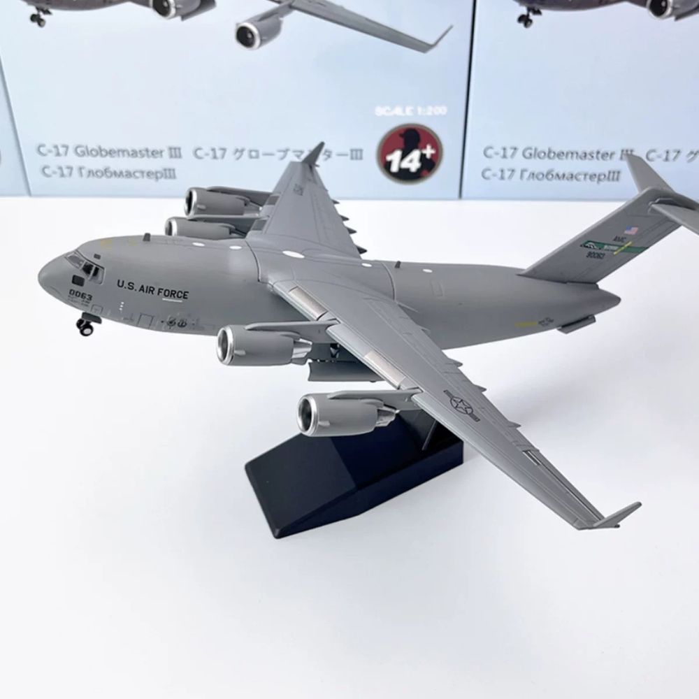 USAF C-17 폭격기 <b>매버릭</b> 프라모델 수송기 크루즈 제트기 탑건