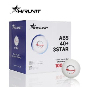 하이러닛 3STAR 프리미엄 ABS 40+ 연습구 100개입 탁구공