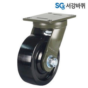 고중량 GXT 200(8인치) 나일론 우레탄 고하중 바퀴 캐스터 풋마스터 200mm 회전형