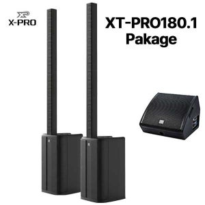 XT-PRO180.1더블 XM-PRO150M/18인치컬럼어레이 24000W 2세트 15인치 모니터스피커 800W 1개