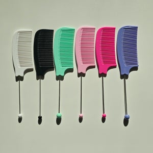 파랑새비즈 헤어브러시 헤어빗 빗꾸 꼬리빗 볼꾸 펜꾸 구슬공예 꾸미기 비즈재료 DIY 만들기