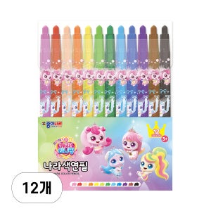 종이나라 캐치티니핑 나라색연필 12색세트 X 12개 1갑