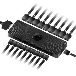 AsiaHorse VE-HUB 2IN1 ARGB/PWM 허브