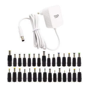 HDTOP DC 5V 2A 어댑터 SMPS 화이트 1.5M 30종 젠더 HT-AD157