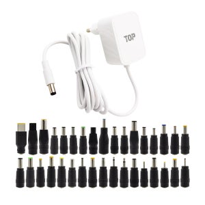 HDTOP DC 5V 2A 어댑터 SMPS 화이트 1.5M 34종 젠더 HT-AD158