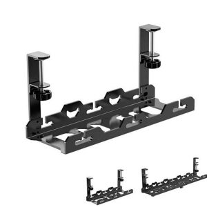 사무실 컴퓨터 선정리 트레이 선정리 정리함 책상