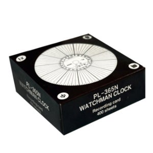 경비 순찰 기록 용지 시간 순찰 시계 용지 기계 카드