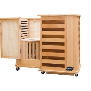 가정용 사우나 반신욕기 건식 습식 1인용 찜질방