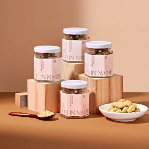 조은나래 꼬수운 콩고물 도라지정과 답례품 결혼식 한과 어버이날 추석 설날 120g, 4개