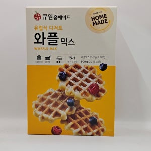 큐원 홈메이드 와플믹스 500g x 10개