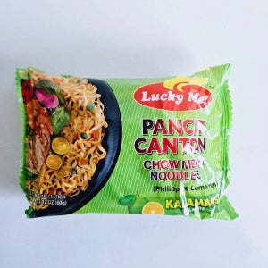 태국 필리핀 볶음라면 판싯칸톤 차우멘 칼라만시향, 60g, 1개