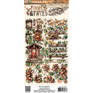 49 and MARKET 빈티지다꾸 Timber And Tweed Laser Cut Out 컷아웃 49M 452